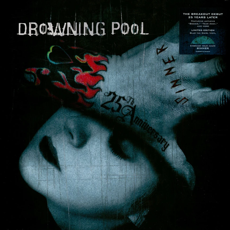 Drowning Pool - Sinner 25th Anniversary Limited Sea Blue - Vinyl