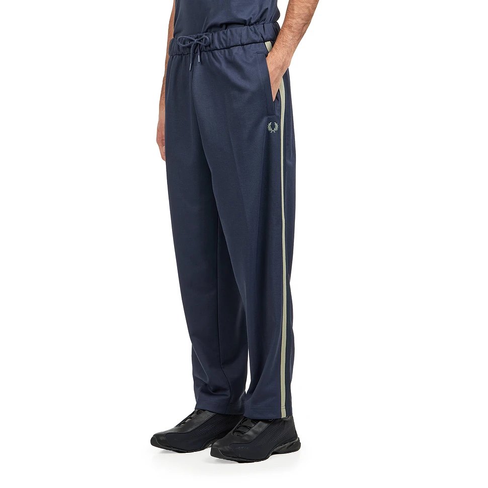 Two Tone Mesh Tape Track Pant