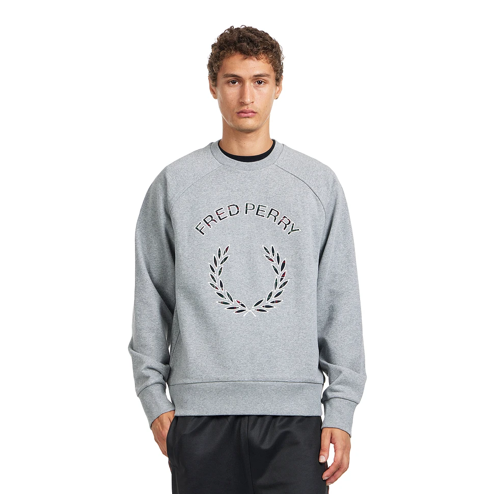 Tartan Applique Sweatshirt