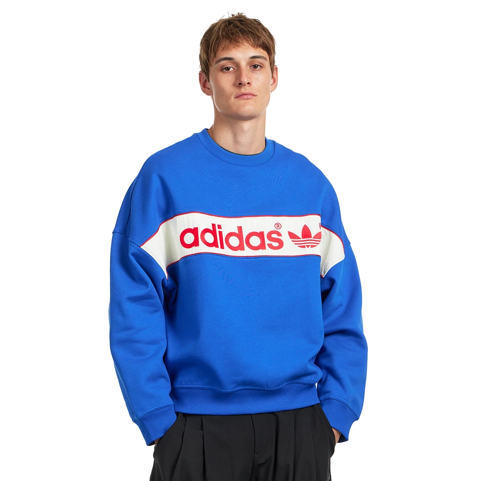 NY Blocked Crewneck Sweatshirt