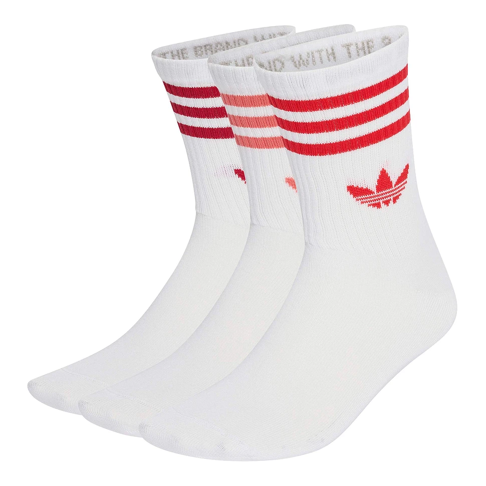 3-Stripes Crew Socks (Pack of 3)