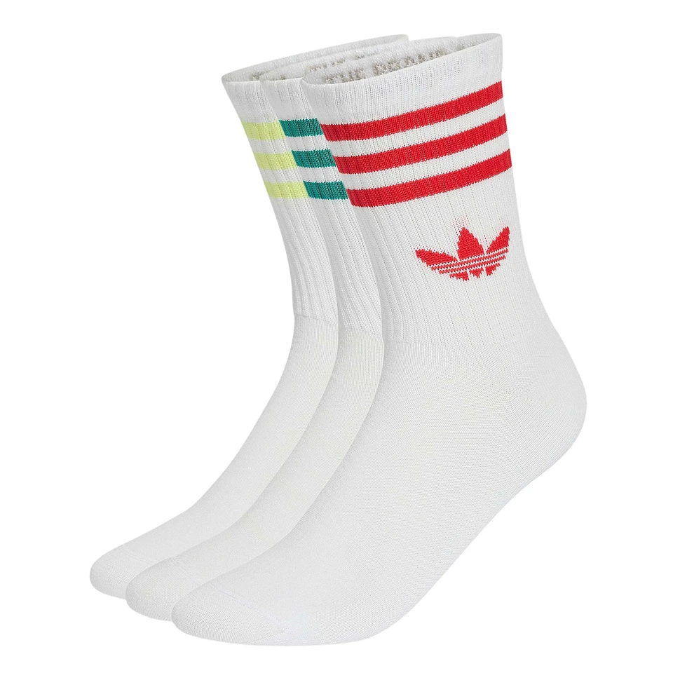 3-Stripes Crew Socks (Pack of 3)