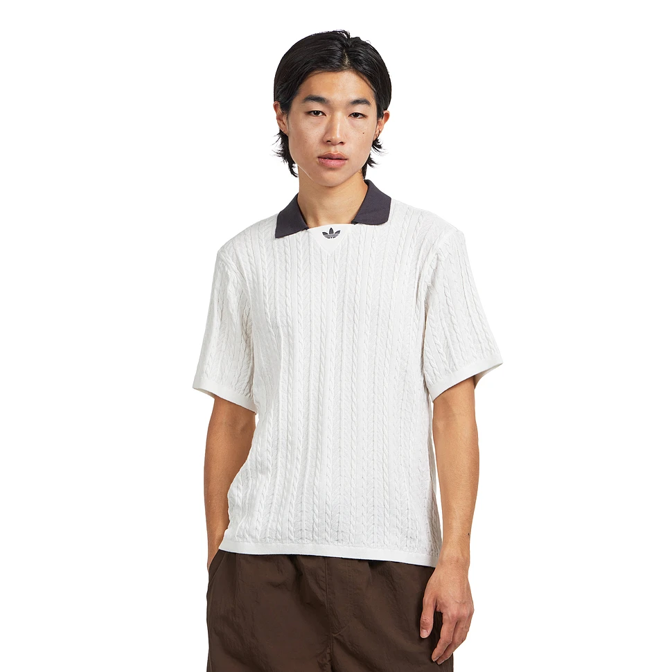 Cable Knit Football Jersey