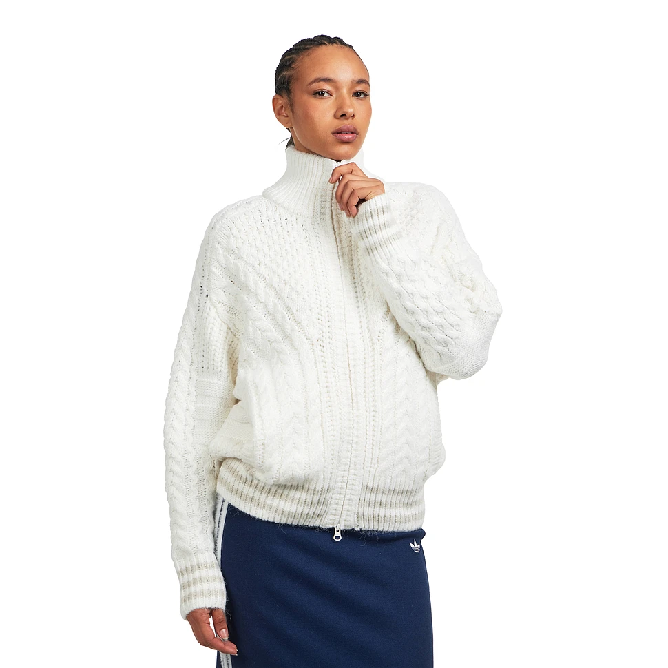 Cable Knit Firebird Track Top