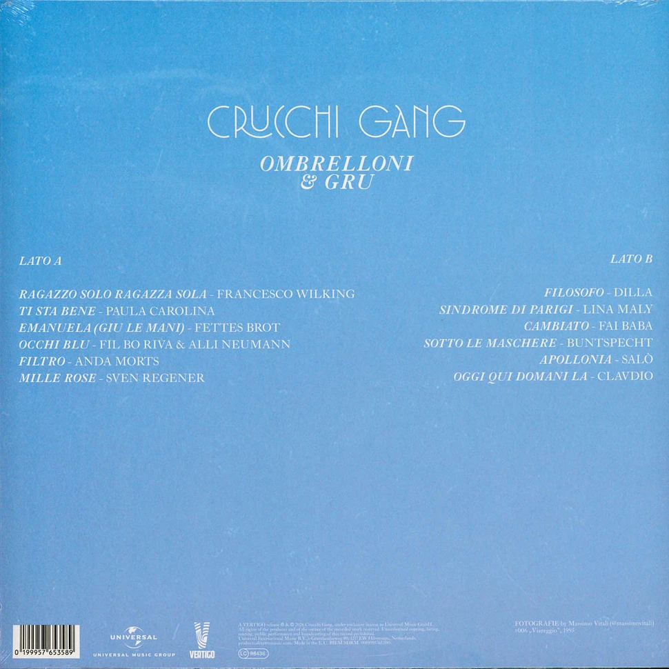 Crucchi Gang - Ombrelloni & Gru Marbled Turquoise Vinyl Edition