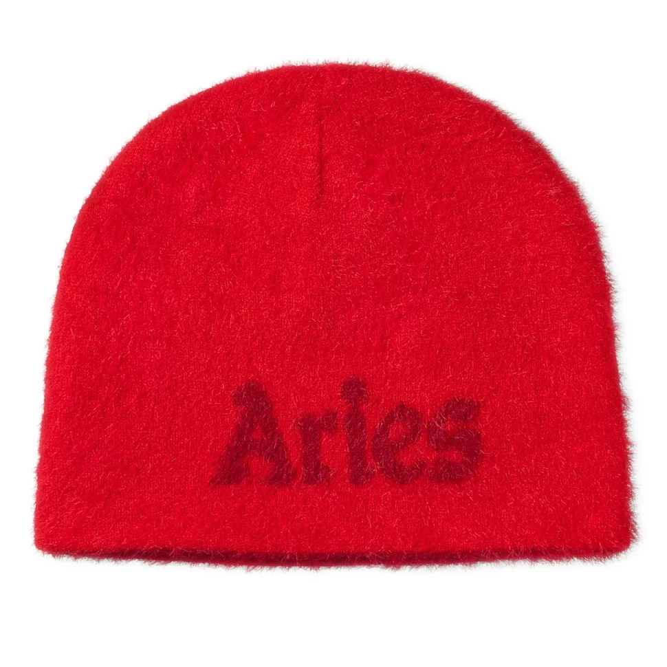 Fluffy Reversible Skull Beanie