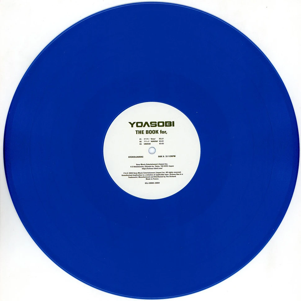 Yoasobi - Book For Overwatch Edition - Vinyl LP - 2026 - US