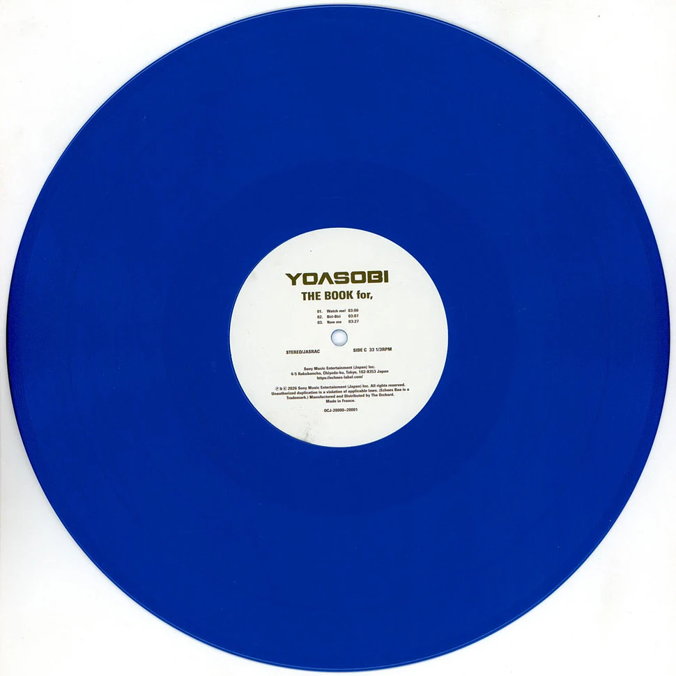 Yoasobi - Book For Overwatch Edition - Vinyl LP - 2026 - US