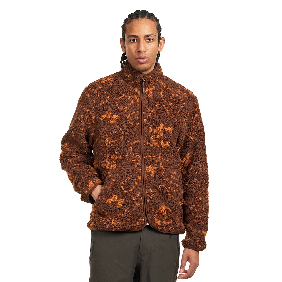 Print Fleece Jacket