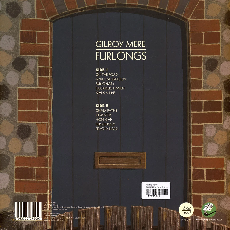 Gilroy Mere - Furlongs Crystal Clear Vinyl Edition
