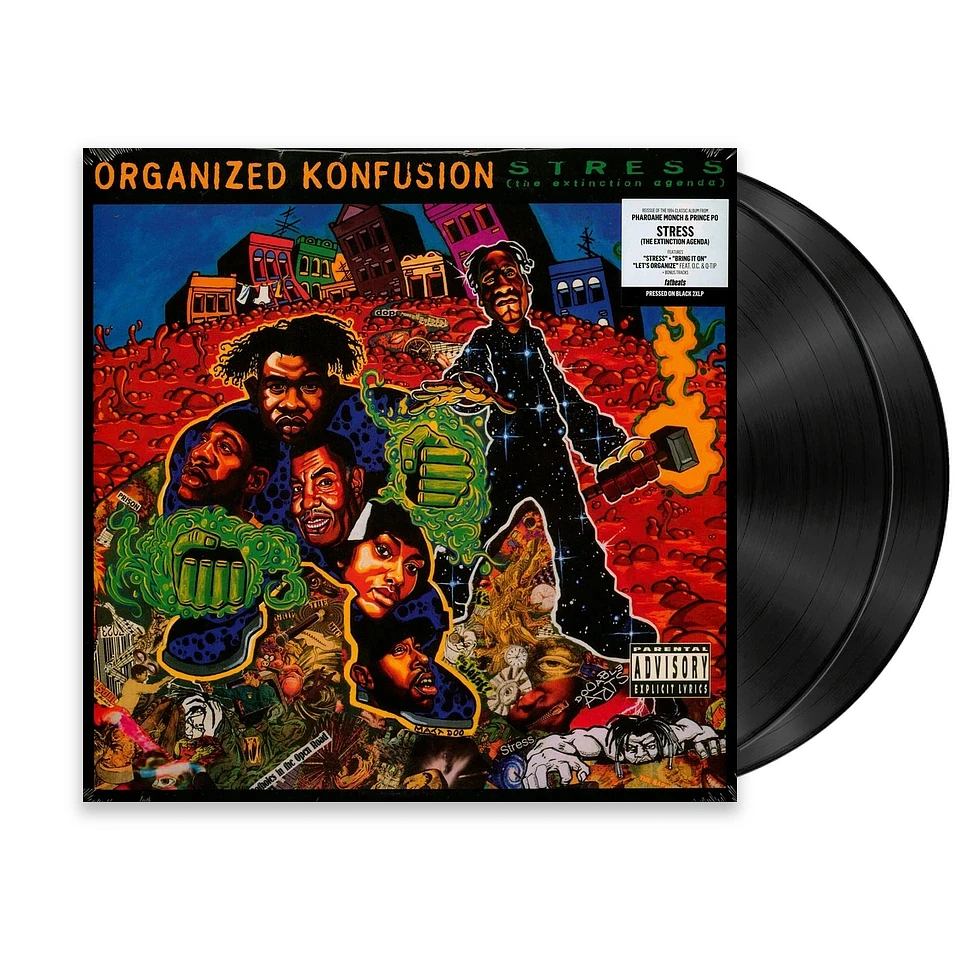 Organized Konfusion - Stress: The Extinction Agenda Black Vinyl