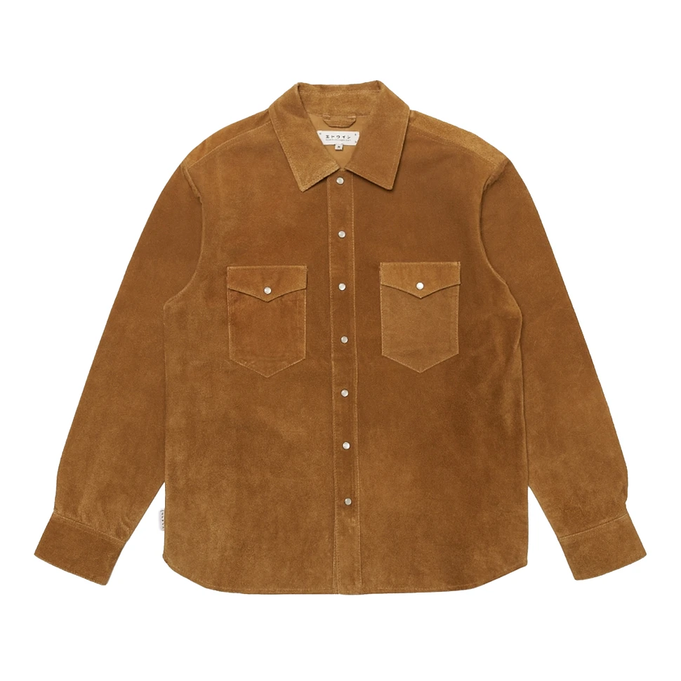 Western Suede Shirt LS