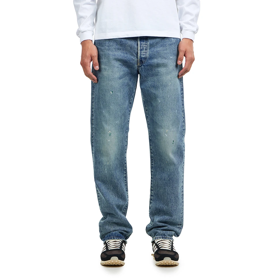 Regular Straight Kaihara, Dark Pure Indigo Rainbow Selvage