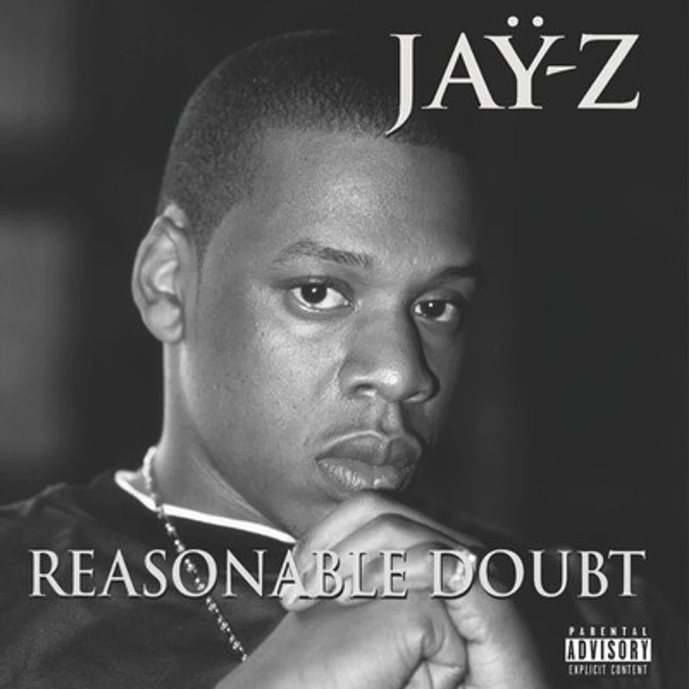 Jay-Z - Reasonable Doubt Alternate Cover White Vinyl Edition
