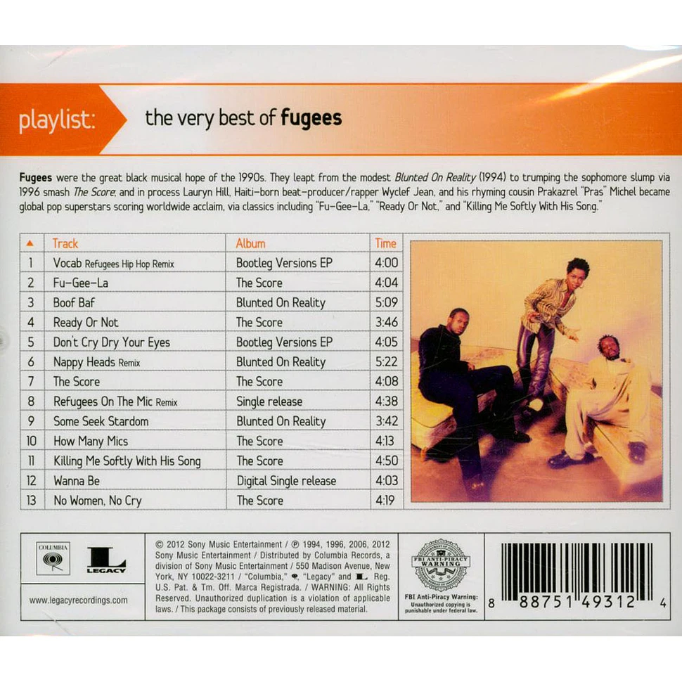 The Fugees - Playlist: The Very Best Of