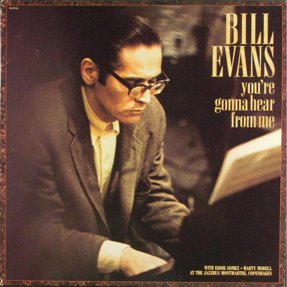 Bill Evans - You're Gonna Hear From Me - Vinyl LP - 1988 - US