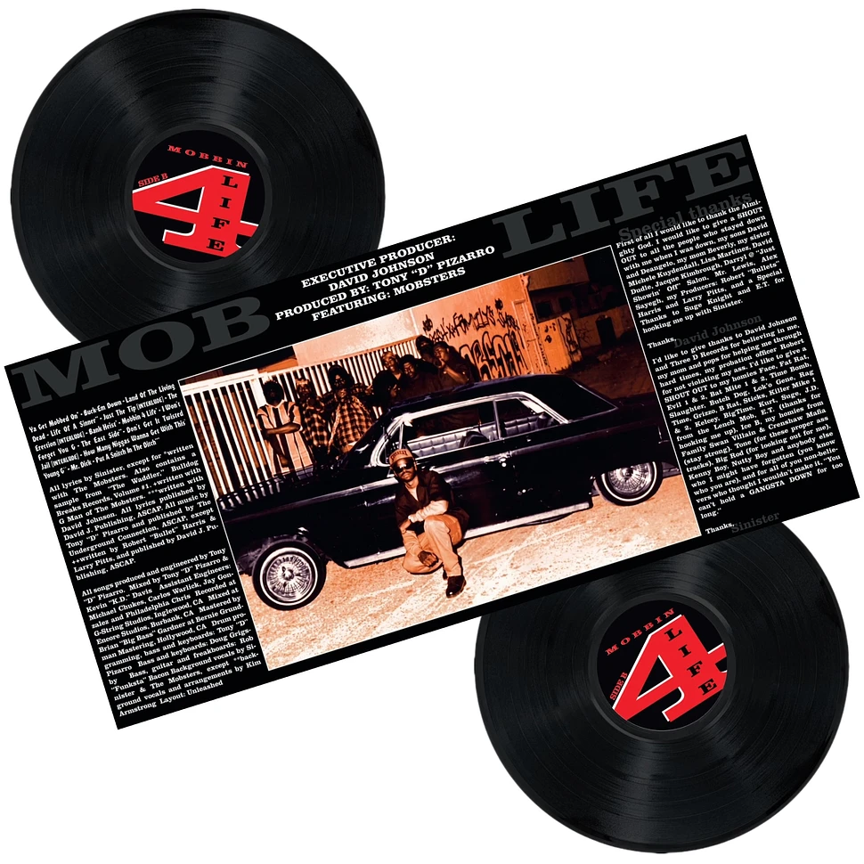 Mobbin 4 Life - Sinister - Vinyl 2LP - 1994 - EU - Reissue | HHV